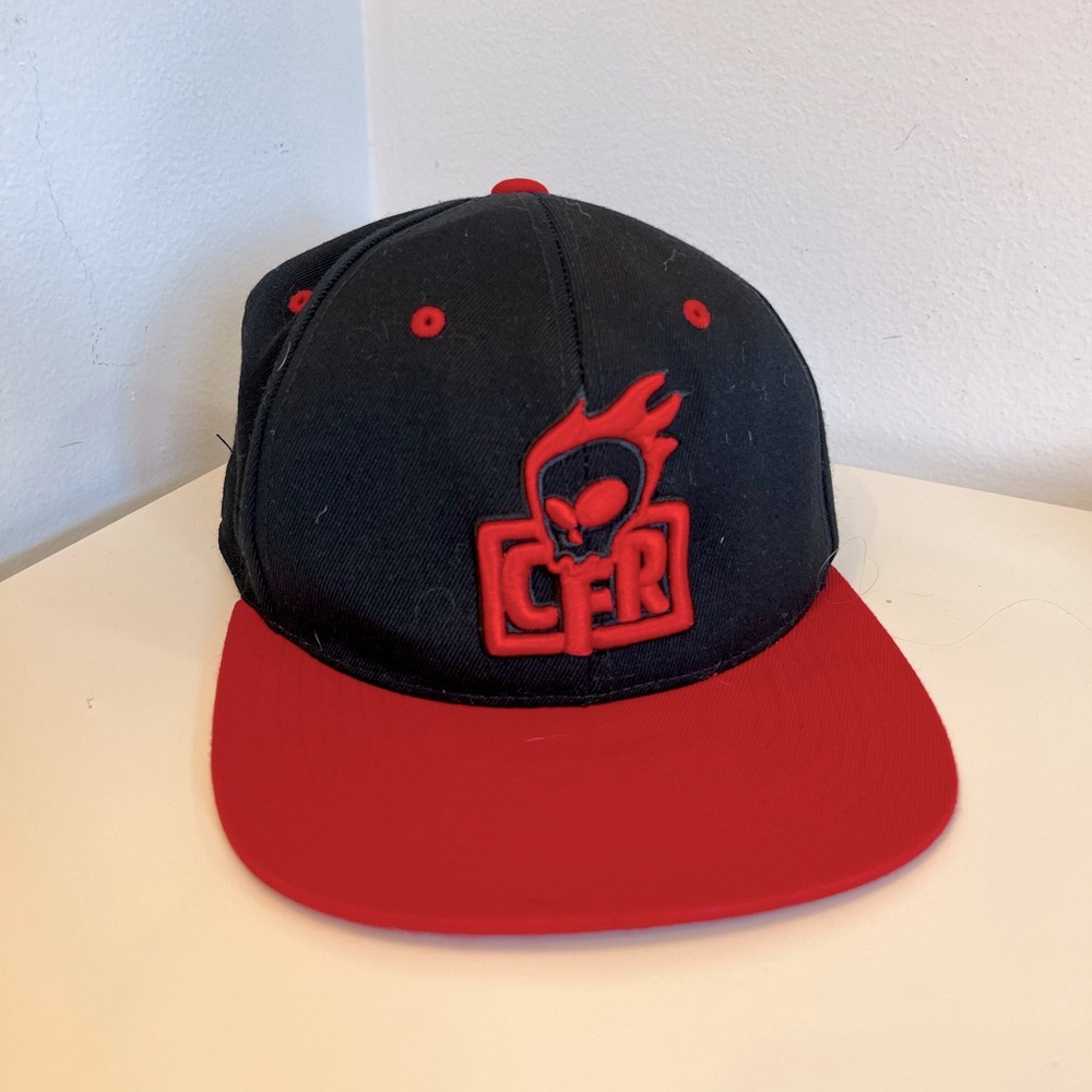 CFR Black and Red hat
